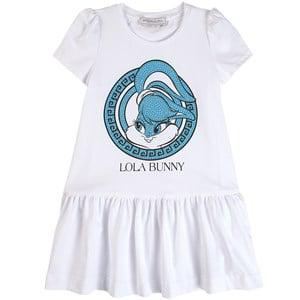 Monnalisa White Lola Bunny Dress 4 Years - Dresses - 4 years - White