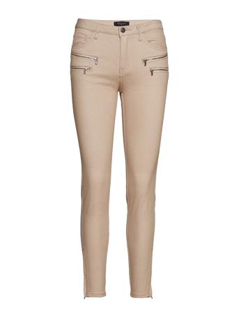 Fqaida-Pa-7/8 Skinny Jeans Beige FREE/QUENT