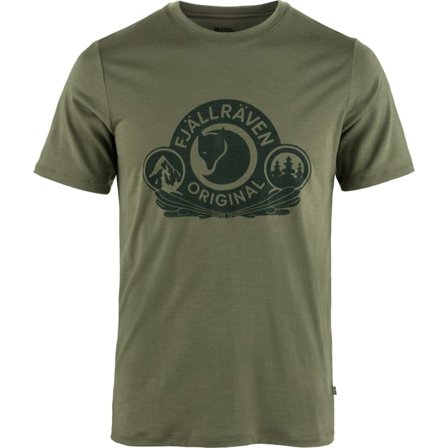 Fjällräven Men's Abisko Wool Classic Top in Laurel Green | Size: Medium