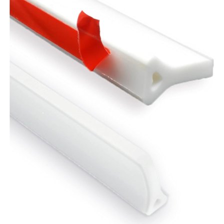 2M Silikone Tærskel Vanddæmning, Sammenklappelig Brusebarriere, Badekar