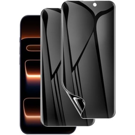 2 kpl Yksityisyys NanoFilm iPhone 17 pro -puhelimelle