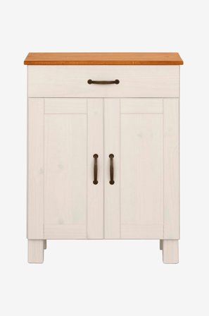 Loft24 - Badeværelsesskab Alby 2 døre/1 skuffe - Flerfarvet - Badeværelsesmøbler - Fra Homeroom