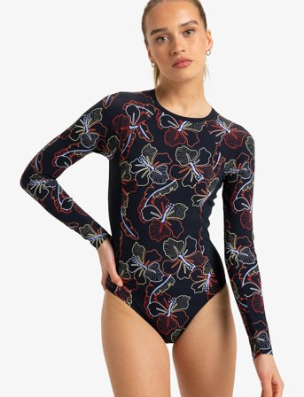 Roxy Roxy Active Onesie Pt - Black - XS