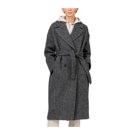 Max Mara, Belted Coats Szary, Kobieta, Rozmiar: M