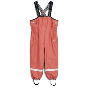 Kids - Tretorn Aktiv Lined Rain Trousers Dusty Cedar 86/92 cm - Bottoms - 86/92 cm - Pink