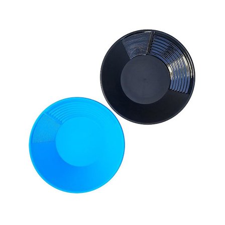 Guldvaskpanna i plast - Lätt och bärbar för guldbrytning på svåråtkomliga platser