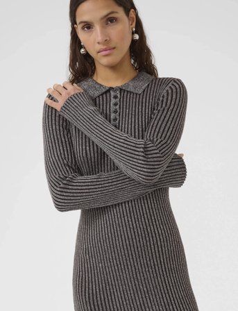 Karen By Simonsen Kbulima Polo Dress - Black - L