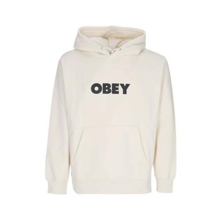 Obey, Hoodies Beżowy, Mężczyzna, Rozmiar: L