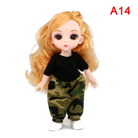Bjd Casual Docka Fritidsmode Prinsessan Kläder Kostym Accessoarer