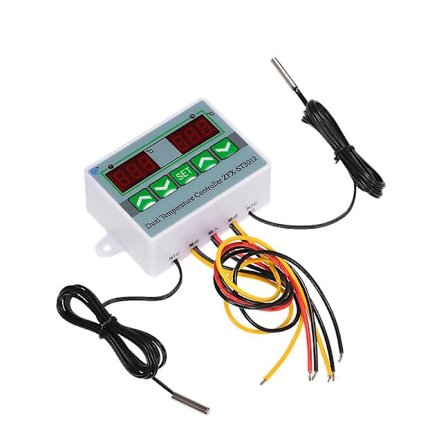 Mikrocomputer Intelligent Digital Temperaturregulator Med Dobbelt Display Zfx-st3012 12v/120w Elektrisk Termostat Temperaturstyringsswitch