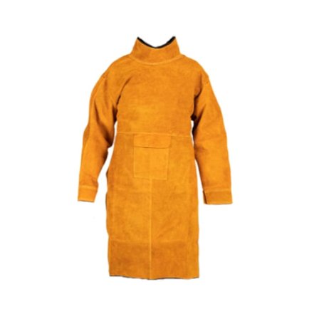 120cm sveiseforkle i flammehemmende skinn med lange ermer