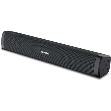 Bärbar trådlös soundbar för hemmet med Bluetooth, kompatibelt ljudsystem för hemmabio-TV