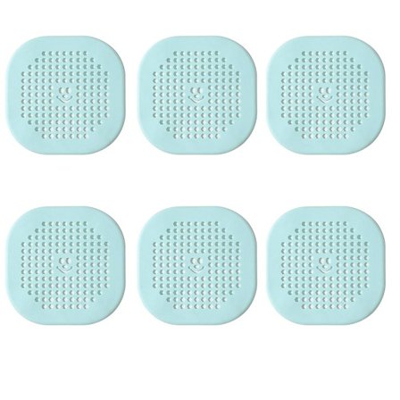 6st Avlopp Hårfångare Dusch Avloppsskydd GRÖN