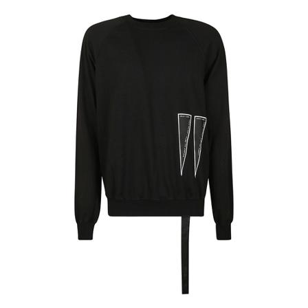 Rick Owens Sweatshirts , Zwart , Heren , Maat: M