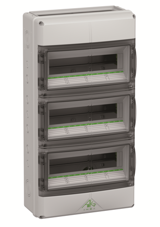 Spelsberg 73354201 Normkapsling luftventilerad, med fläns 42 moduler, Elfördelning & strömförsörjning