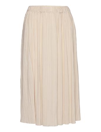 Uma Skirt 10167 Knälång Kjol Creme Samsøe Samsøe