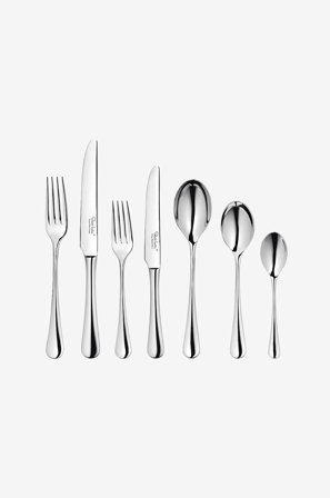 Robert Welch - Bestiksæt Radford Bright 42 dele - Sølvfarvet - Bestik - Fra Homeroom