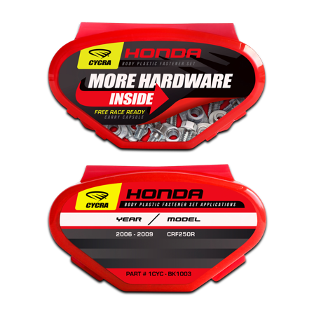 Kit Bulloni per Plastiche Cycra CRF250R 06-09 - Honda CRF 250R 2006-2009