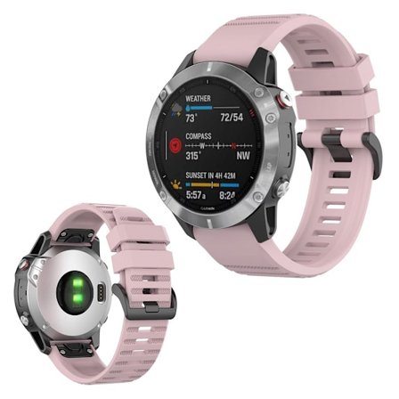 Garmin Fenix 6 holdbar Urrem - Lyserød