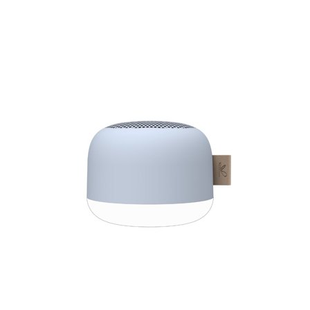Kreafunk aLIGHT - Bluetooth-Lautsprecher, Cloudy Blue, wasserfest, Lampe & Lautsprecher, Magnetplatte