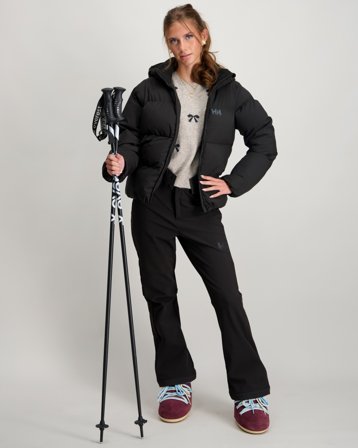 Helly Hansen JR GIRL NORA PUFFY JACKET Svart Jakker Jente - Kids Brand Store