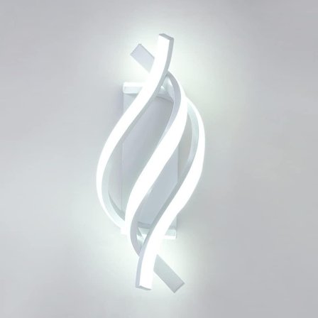 LED Vägglampa Inomhus, Modern Väggbelysning Kallt Ljus 6000K