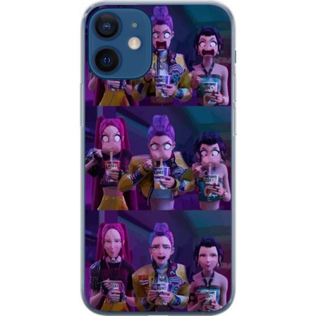 Kompatibel Mobilcover til Apple iPhone 12 mini Demon Hunters KPop-figur med mørk aura