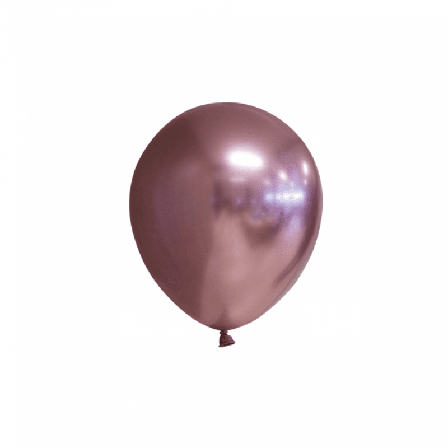 Mini Chrome ilmapallot ruusukulta 100-pack