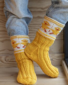 Strømper Kyllingedans - Viking of Norway