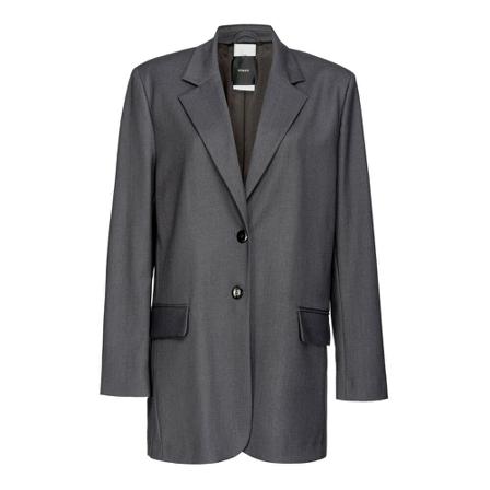 Pinko, Blazers Grijs, Dames, Maat:XS,stretch