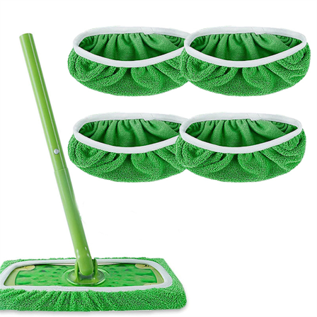 Swiffer Sweeper Mopp Ersättningsdynor, dukar för Swiffer Golvmopp, Återanvändbart Cover