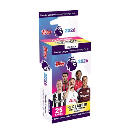 [LLC] Topps Premier League 2026 Eco Pack
