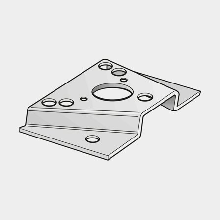 Seldén Masthead Light Base, 60x60/15° (508-560-01)