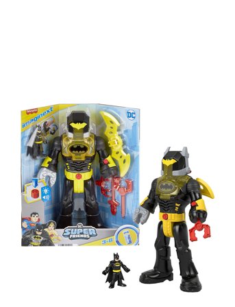 Imaginext Dc Super Friends Batman Insider & Exo Suit Yellow Imaginext