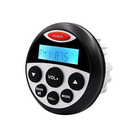 Vandtæt Marine Stereo Bluetooth Radio Motorcykel Båd Audio MP3 Afspiller Auto FM Modtager til SPA-WELLNGS