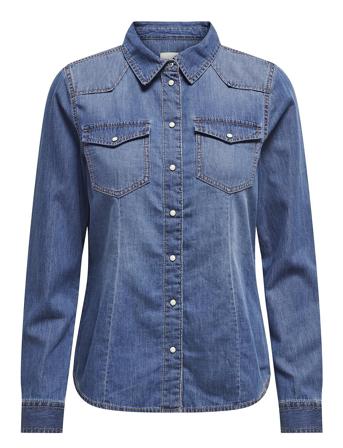 Onlalexa L/S Dnm Shirt Ana Noos Blue ONLY