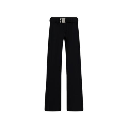 Misbhv, Lara low rise flared trousers Zwart, Dames, Maat:L