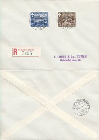 Italien 1944 - MICHEL 7+9 - Stemplet