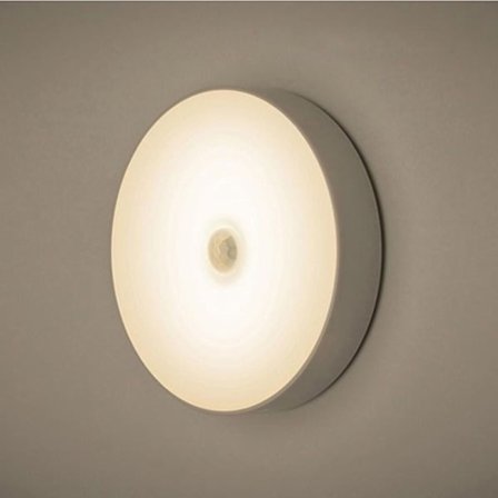 LED-spotlight med rörelsesensor - uppladdningsbar och självhäftande