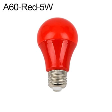 Led Fargerike A60-RED-5W A60-RED-5W