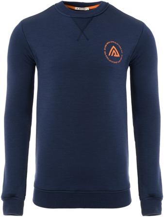 Aclima - FleeceWool V2 Crewneck pitkähihainen paita - Tummansininen - Miesten