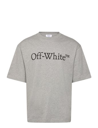 Off-White Big Bookish Skate S/S Tee - Grey - S