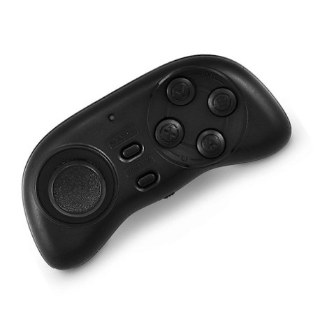 Kannettava langaton Bluetooth-peliohjain Mini Gamepad Joystick-kahva Kauko-ohjain Suljin Musta