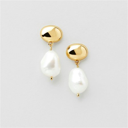 Baroque Pearl Studs