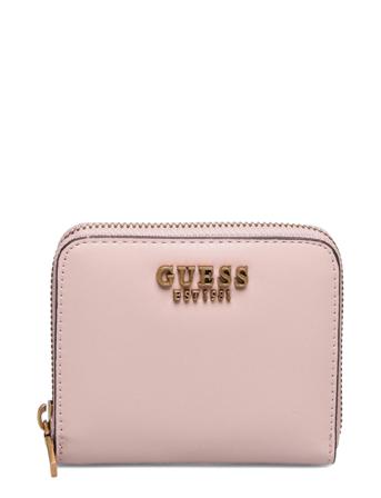 Laurel Slg Small Zip Around Bags Card Holders & Wallets Wallets Vaaleanpunainen GUESS