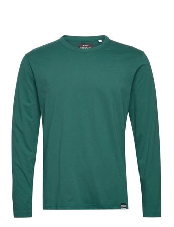 Organic Thor Tee Ls T-shirts Long-sleeved Grønn Mads Nørgaard