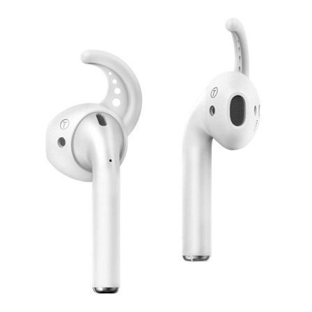 AirPods øreputer ørekroker silikonkroker ørehooks hvite