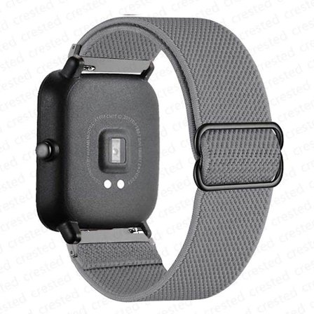 20 mm/22 mm bånd for Amazfit Gts 4//2/2e/3/gts2 Mini/gtr 4/3/pro/gtr2/47 mm/stratos Nylon elastisk klokkearmbånd Amazfit bipsrem