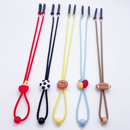 Børnebriller Snor 5 Stykker, Drenge Pige Justerbar Solbrillekæde