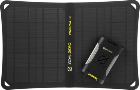 GoalZero Venture 35 + Nomad 10 Kit chargers Black One Size